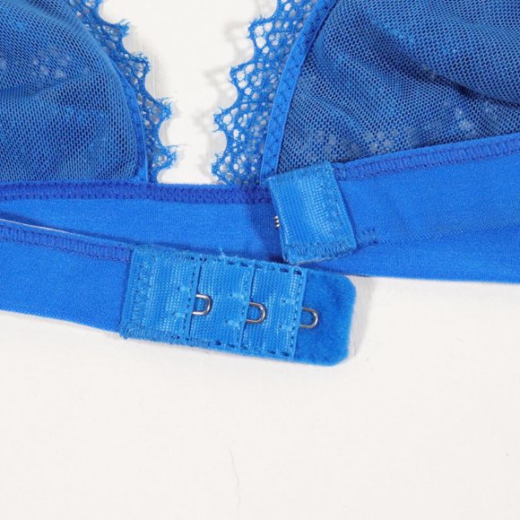 NWT Anemone Unlined Bralette in Bright Blue - Picture 9 of 10